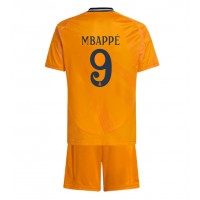 Real Madrid Kylian Mbappe #9 Replica Away Minikit 2024-25 Short Sleeve (+ pants)